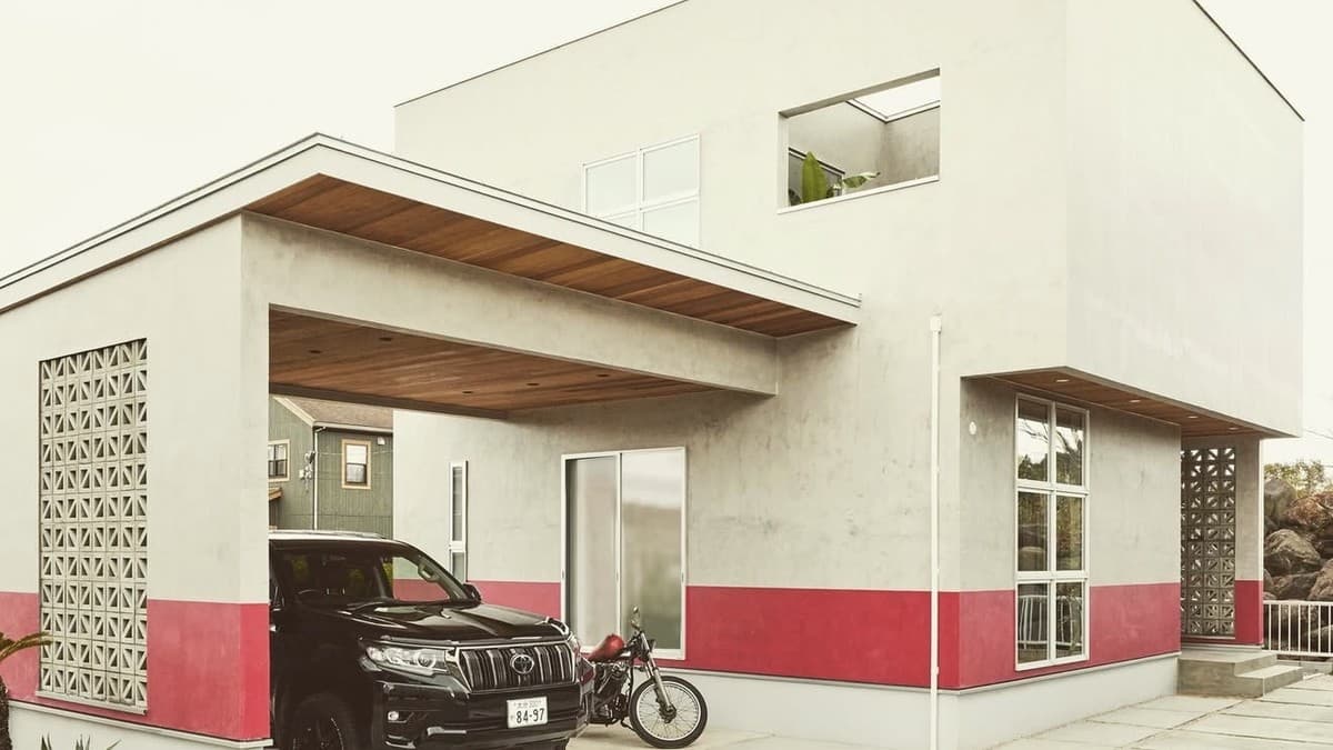 レトロモダン住宅